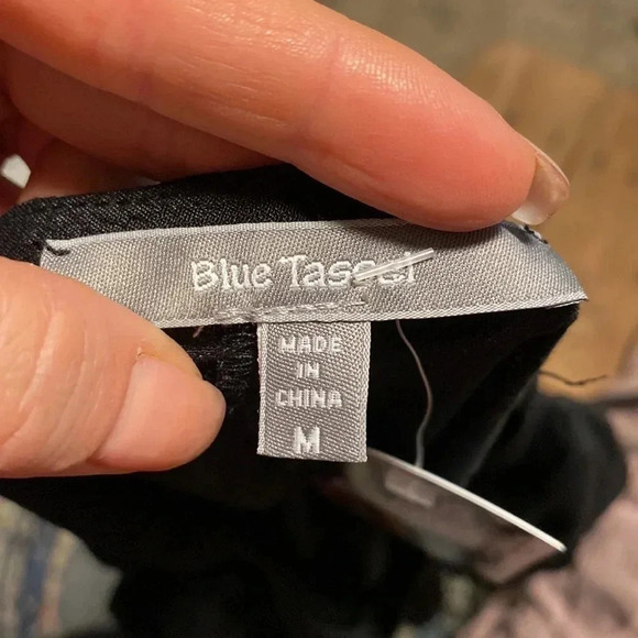 Blue tassel gathered top - Picture 4 of 4